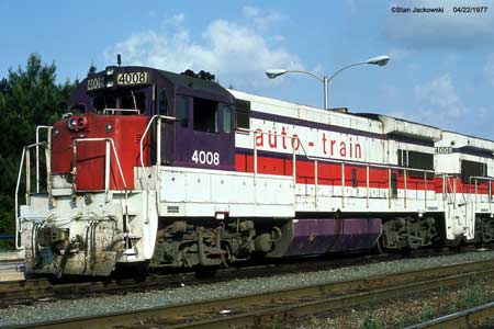 Auto-Train Corporation GE U36B 4008