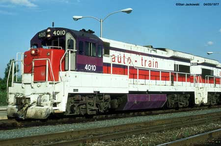Auto-Train Corporation GE U36B 4010 Ol' Shep