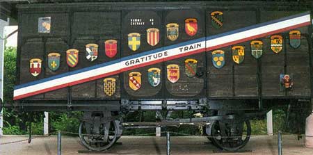 1949 Merci Train Boxcar Texas
