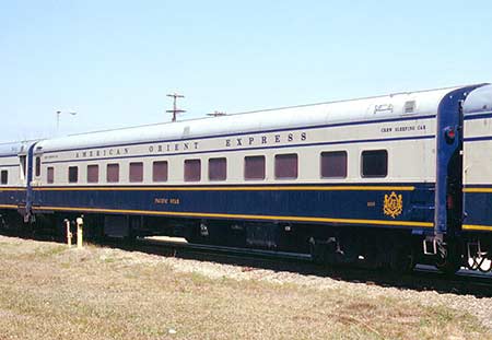 American Orient Express Sleeping Car San Francisco