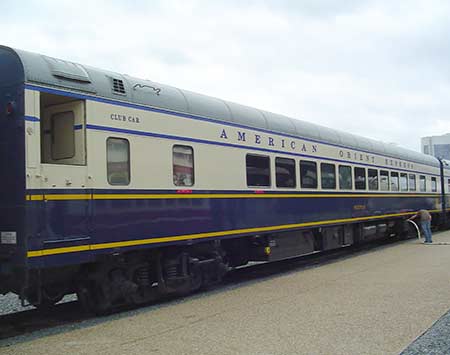 American Orient Express Sleeping Car San Francisco