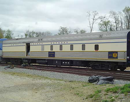 American Orient Express Sleeping Car San Francisco