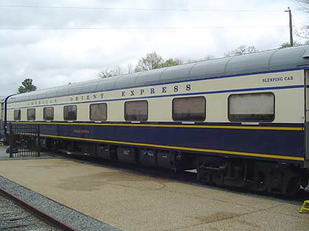 American Orient Express Sleeping Car San Francisco