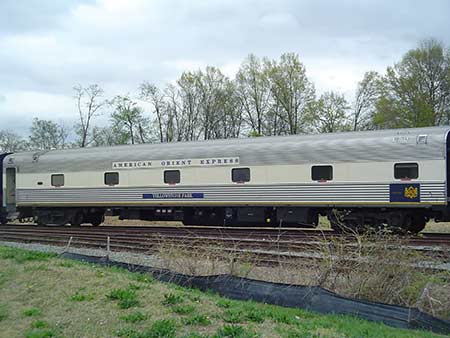 American Orient Express Sleeping Car San Francisco