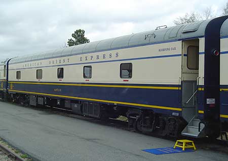 American Orient Express Sleeping Car San Francisco