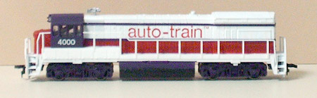 HO Auto-Train by Bachmann