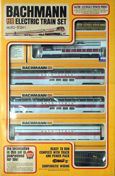 HO Scale Auto-Train by Bachmann