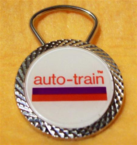 Auto-Train Key Chain