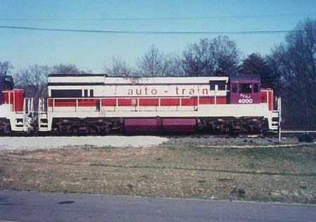 Auto-Train Corporation GE U36B 4000 Big Red