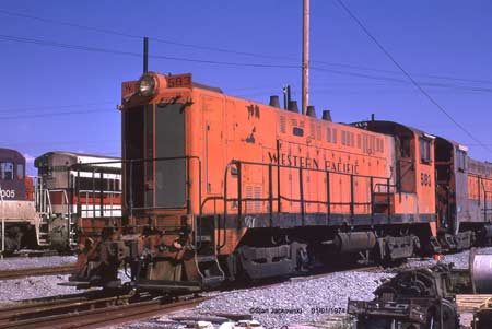 Auto-Train Corporation Switcher 624 WP Western Pacific 583