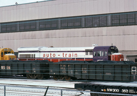 auto-train U36B locomotive 4016