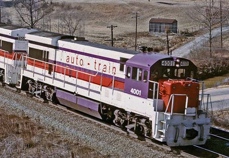 Auto-Train Corporation GE U36B 4001