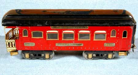 Ives 186 Observation Car 1929