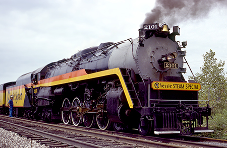 Chessie Steam Special Locomotive 2101