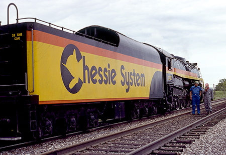 Chessie Steam Special Locomotive 2101