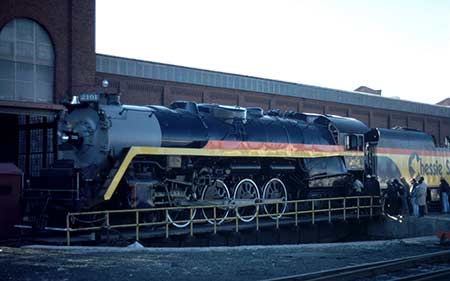 Chessie Steam Special Locomotive 2101