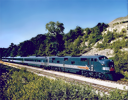 Photo of the 1947-1949 General Motors Train of Tomorrow