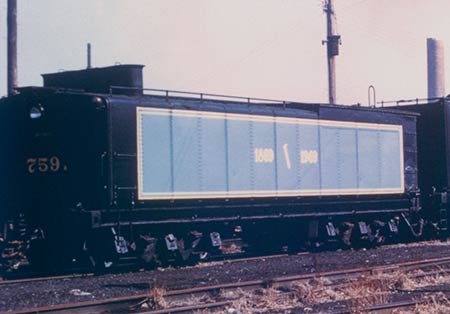 Photo of the Golden Spike Centennial Limited Tender 759A