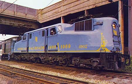 Photo of the Golden Spike Centennial Limited