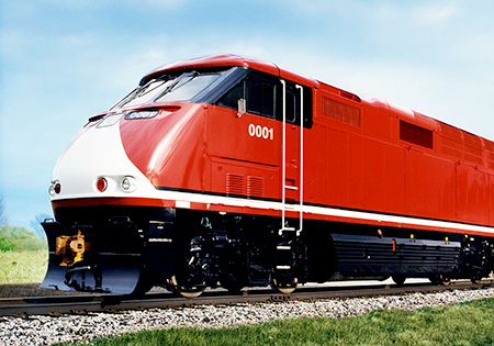 Marlboro Train Locomotive 0001
