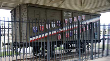 Photo of the 1949 Merci Train French Boxcar Arizona