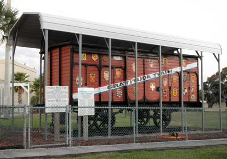 1949 Merci Train Boxcar Florida