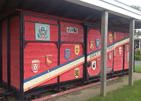 1949 Merci Train Boxcar Michigan