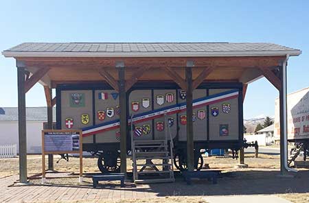 1949 Merci Train Boxcar Montana