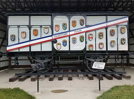 1949 Merci Train Boxcar Ohio