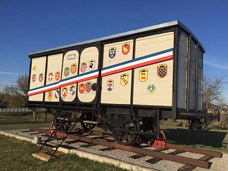 1949 Merci Train Boxcar Oklahoma