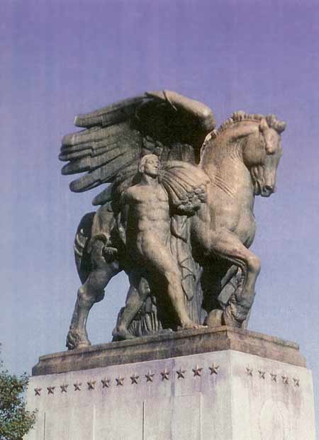 Statues from Italy for the 1947 Friendship Train