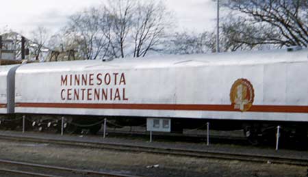 1958 Minnesota Centennial Train