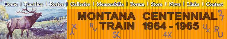 The 1964-1965 Montana Centennial Train