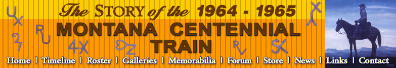 The 1964-1965 Montana Centennial Train