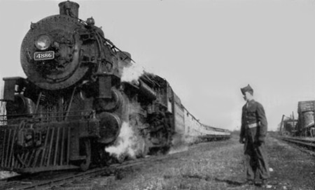 Photo of the New York State Freedom Train