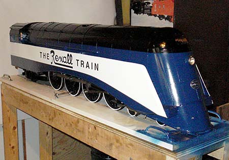 Live Steam Rexall Train