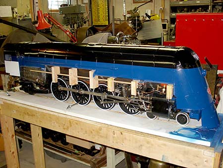 Live Steam Rexall Train