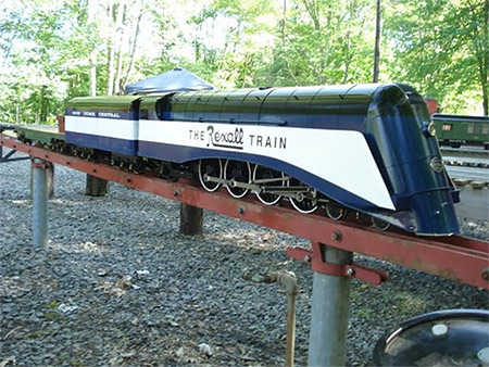 Live Steam Rexall Train