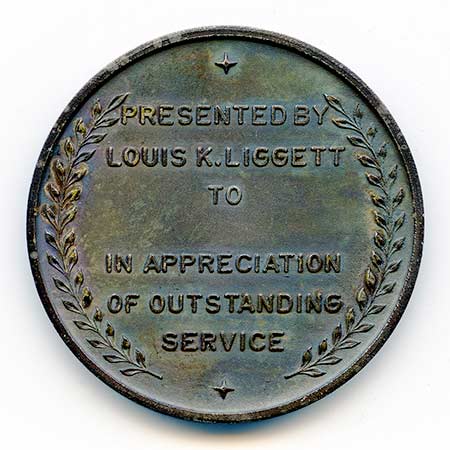 1936 Rexall Train Token