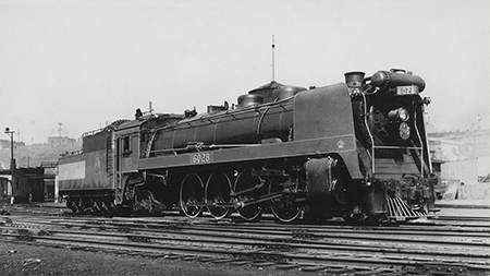 Photo of Canadian National 6028 on the 1939 Royal Tour